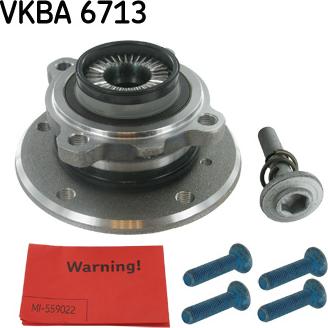SKF VKBA 6713 - Kit de roulements de roue droxauto.com