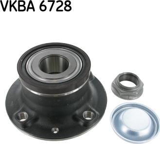 SKF VKBA 6728 - Kit de roulements de roue droxauto.com