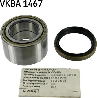 SKF VKBA 1467 - Kit de roulements de roue droxauto.com