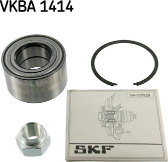 SKF VKBA 1414 - Kit de roulements de roue droxauto.com