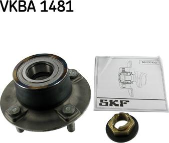 SKF VKBA 1481 - Kit de roulements de roue droxauto.com