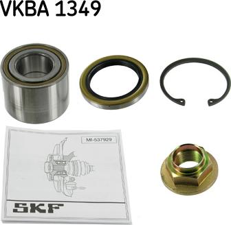 SKF VKBA 1349 - Kit de roulements de roue droxauto.com