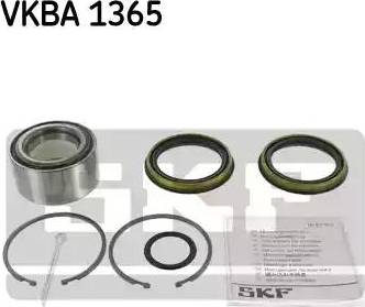 SKF VKBA 1365 - Kit de roulements de roue droxauto.com