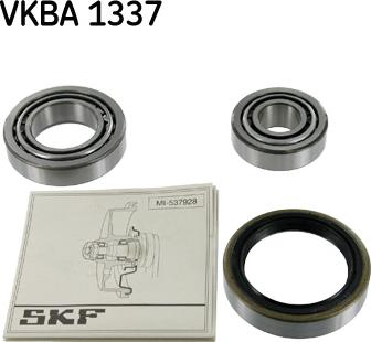 SKF VKBA 1337 - Kit de roulements de roue droxauto.com