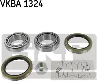 SKF VKBA 1324 - Kit de roulements de roue droxauto.com