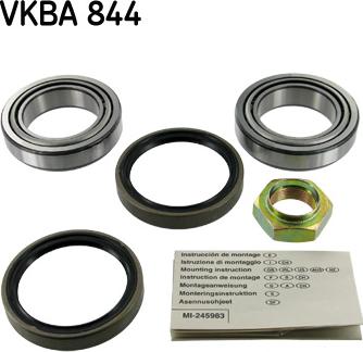 SKF VKBA 844 - Kit de roulements de roue droxauto.com