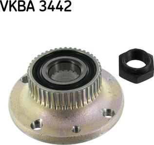 SKF VKBA 3442 - Kit de roulements de roue droxauto.com