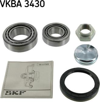 SKF VKBA 3430 - Kit de roulements de roue droxauto.com