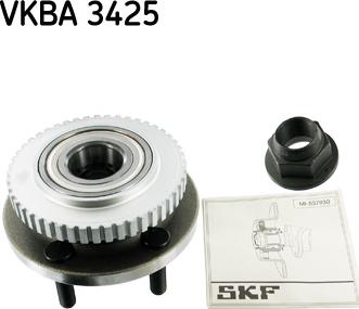 SKF VKBA 3425 - Kit de roulements de roue droxauto.com