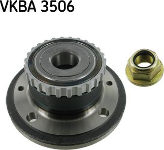 SKF VKBA 3506 - Kit de roulements de roue droxauto.com