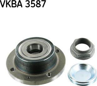 SKF VKBA 3587 - Kit de roulements de roue droxauto.com
