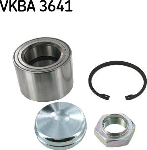 SKF VKBA 3641 - Kit de roulements de roue droxauto.com