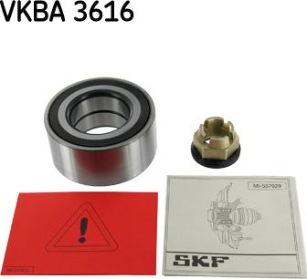 SKF VKBA 3616 - Kit de roulements de roue droxauto.com