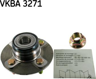 SKF VKBA 3271 - Moyeu de roue droxauto.com