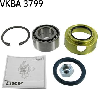 SKF VKBA 3799 - Kit de roulements de roue droxauto.com