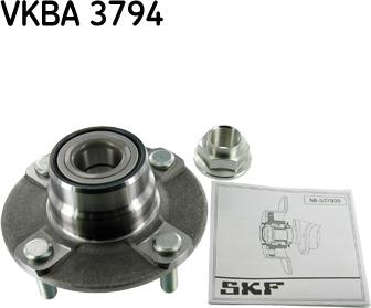 SKF VKBA 3794 - Kit de roulements de roue droxauto.com