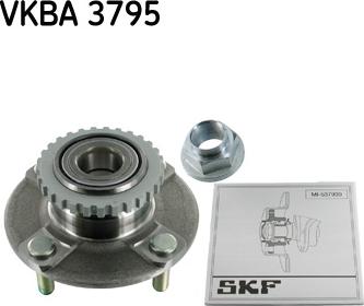 SKF VKBA 3795 - Moyeu de roue droxauto.com