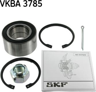 SKF VKBA 3785 - Kit de roulements de roue droxauto.com