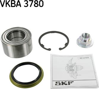 SKF VKBA 3780 - Kit de roulements de roue droxauto.com