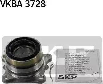 SKF VKBA 3728 - Kit de roulements de roue droxauto.com