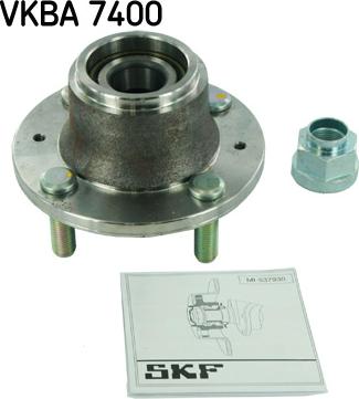 SKF VKBA 7400 - Kit de roulements de roue droxauto.com