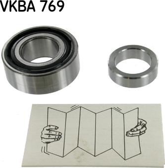 SKF VKBA 769 - Kit de roulements de roue droxauto.com