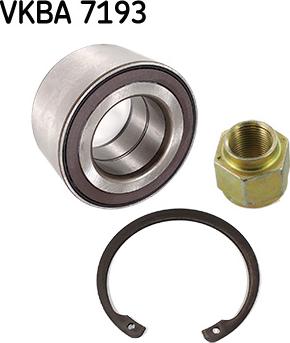 SKF VKBA 7193 - Kit de roulements de roue droxauto.com