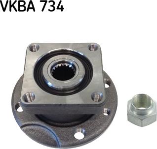SKF VKBA 734 - Kit de roulements de roue droxauto.com