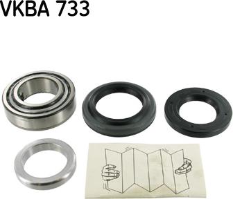 SKF VKBA 733 - Kit de roulements de roue droxauto.com