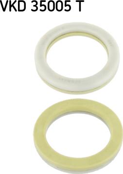 SKF VKD 35005 T - Roulement, coupelle de suspension droxauto.com