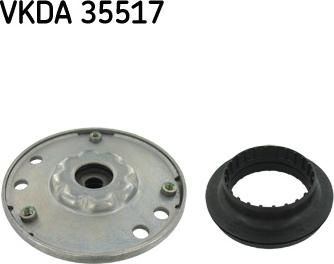 SKF VKDA 35517 - Coupelle de suspension droxauto.com