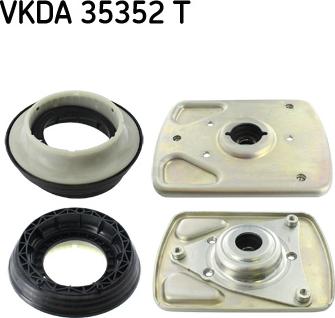 SKF VKDA 35352 T - Coupelle de suspension droxauto.com