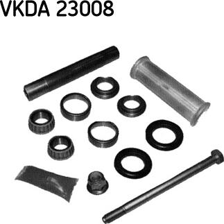 SKF VKDA 23008 - Kit de réparation, suspension de roue droxauto.com