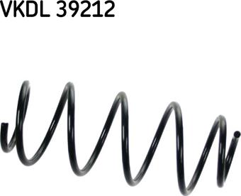 SKF VKDL 39212 - Ressort de suspension droxauto.com