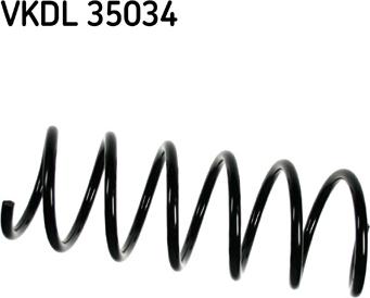 SKF VKDL 35034 - Ressort de suspension droxauto.com