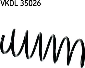 SKF VKDL 35026 - Ressort de suspension droxauto.com
