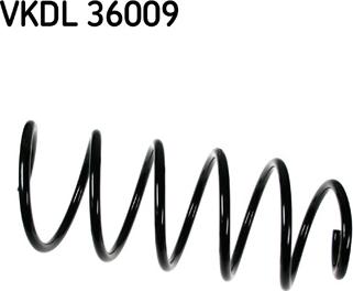 SKF VKDL 36009 - Ressort de suspension droxauto.com