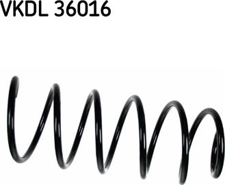 SKF VKDL 36016 - Ressort de suspension droxauto.com