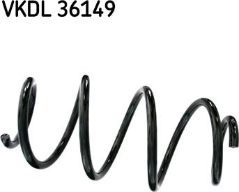 SKF VKDL 36149 - Ressort de suspension droxauto.com