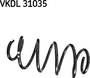 SKF VKDL 31035 - Ressort de suspension droxauto.com