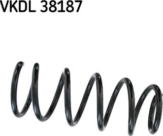 SKF VKDL 38187 - Ressort de suspension droxauto.com