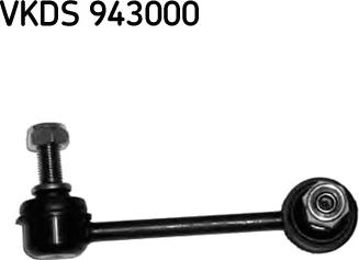 SKF VKDS 943000 - Entretoise / tige, stabilisateur droxauto.com