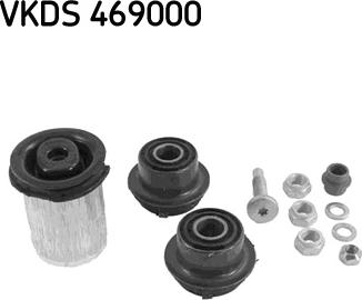 SKF VKDS 469000 - Kit de réparation, corps de l'essieu droxauto.com