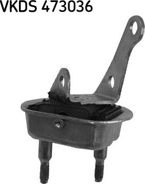 SKF VKDS 473036 - Corps d'essieu droxauto.com