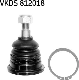 SKF VKDS 812018 - Rotule de suspension droxauto.com