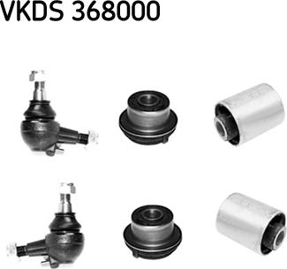 SKF VKDS 368000 - Kit de réparation, suspension de roue droxauto.com