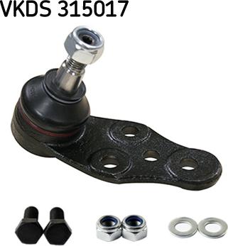 SKF VKDS 315017 - Rotule de suspension droxauto.com