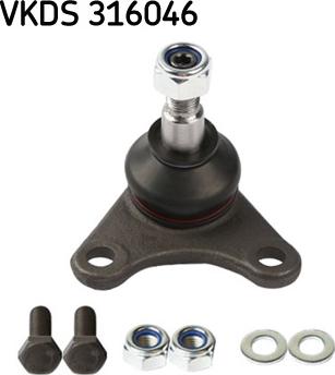 SKF VKDS 316046 - Rotule de suspension droxauto.com