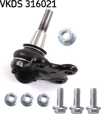 SKF VKDS 316021 - Rotule de suspension droxauto.com