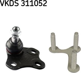 SKF VKDS 311052 - Rotule de suspension droxauto.com